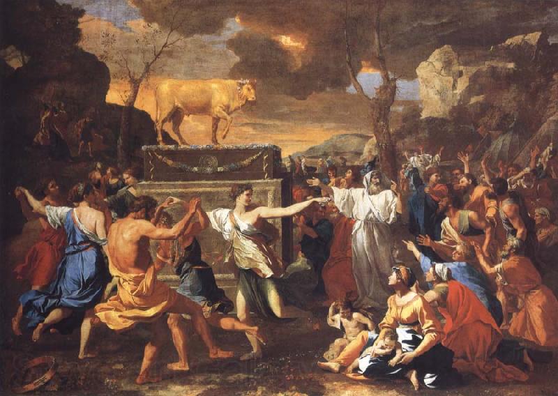 Nicolas Poussin The Adoration of the Golden Calf